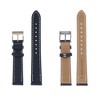 Unique Bargains Women's Men's Cowhide Watch Bands 18mm Navy Blue 1 Pc - 4 of 4
