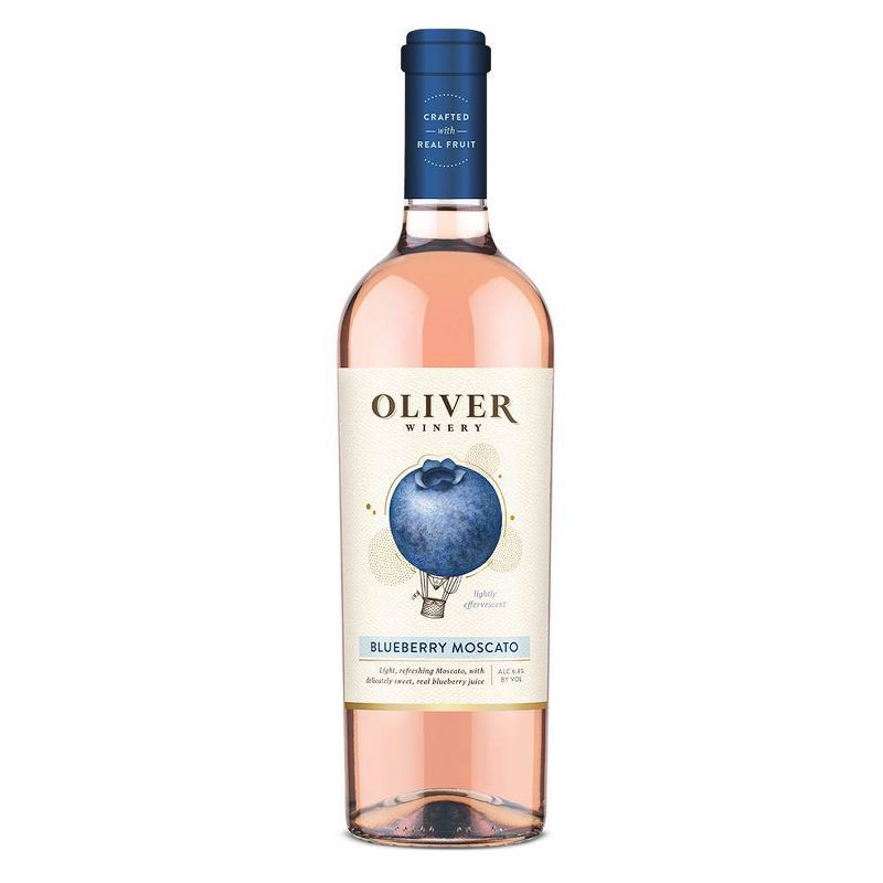 Oliver Blueberry Moscato - 750ml Bottle, 1 of 9