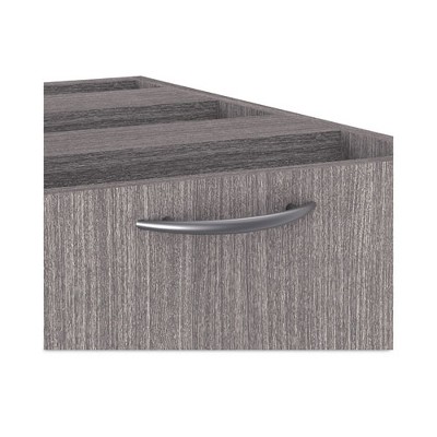 Gray Lockable 3-Drawer Legal Size Pedestal File Cabinet