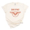 Simply Sage Market Free Spirit Distressed Eagle Garment Dyed Tee - 2 of 4