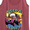 Women's - Disney - Mater Need A Tow Graphic Racerback Tank - 2 of 4