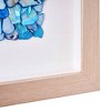American Art Decor Set of 2 Framed Wall Arts with Seashell Decoration and Glass Cover - 3 of 4