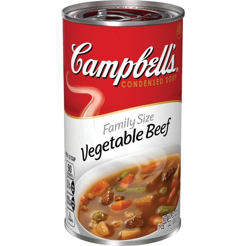 Campbell's® Condensed Vegetable Beef Soup 23 Oz : Target
