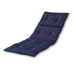 Kensington Garden 36"x25" Solid Outdoor Chaise Lounge Cushion - 1 of 4