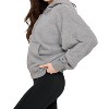 Women's Ibby Oversized Zip Hoodie - SPIRITUAL GANGSTER - 3 of 4
