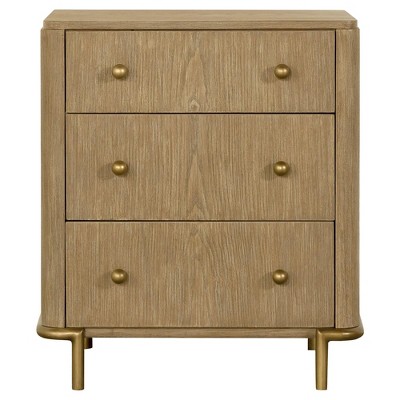 Gulches Sand Wash Nightstand with USB Convenience