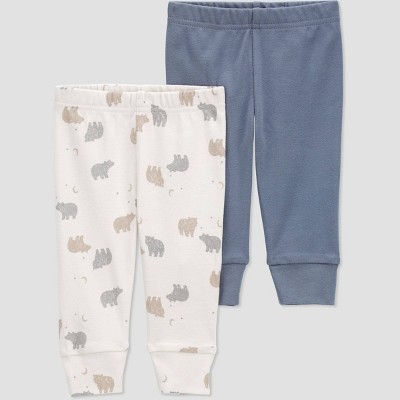 Image of Carter's Just One You® Baby Boys' 2pk Striped Pants - 6M