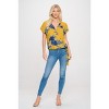 WEST K Women's Dallas Side-Tie Dolman Sleeve Top - 4 of 4