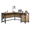 PAGED L-Shaped Desk Versatile Computer Desk with Drawer and Natural Woodgrain Finish, Corner Desk for Living Room, Home Office - 4 of 4