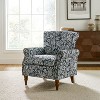 Cythnus Wooden Upholstered Armchair|HULALA HOME - 2 of 4