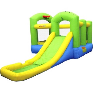 Bounceland Bounce and Splash Island Bounce House Water Slide Combo - 1 of 1