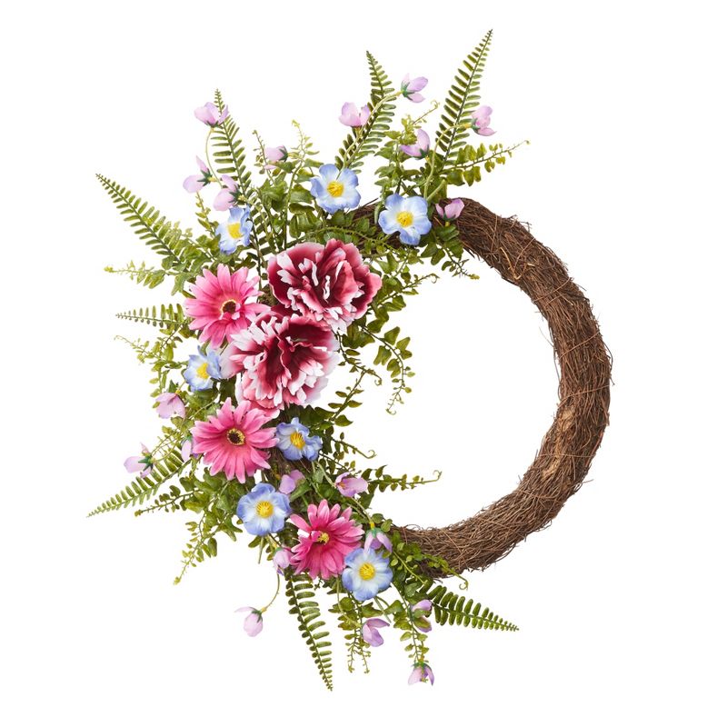 BrylaneHome 18" Melody Wreath, 1 of 2