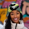 Dalix Ghost Life Embroidered Beanie Hat Knit Cap Cold Weather Womens - 3 of 4