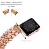 MyBat Pro Crystal Watchband for Apple Watch 38mm - 44mm - Pink , Elegant Stretch Bracelet Style - 4 of 4
