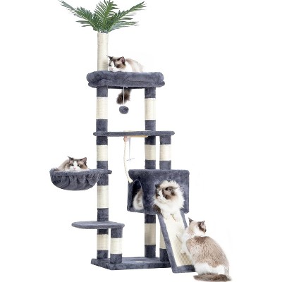 Heybly Cat Tree,Cat Tower for Indoor Cats, 65.4 inches Cat Condo with Perches