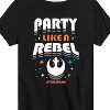 Boys' - Star Wars - Party Like A Rebel Short Sleeve Graphic T-Shirt - 2 of 4