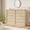 Drawer Dresser for Bedroom, Modern  Chest of Drawers Tall with Large Drawers Storage, Wooden Dresser Organizer for Living Room - 4 of 4