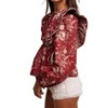 Women's Floral Ruffle Top - Listicle - 3 of 3