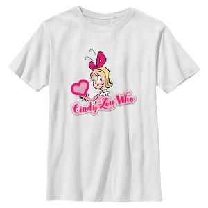 Boys Dr. Seuss Cindy-Lou Who Heart T Shirt - 1 of 4