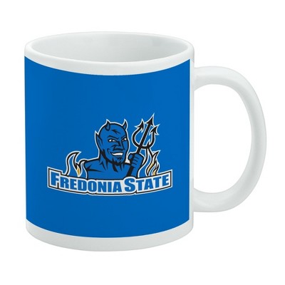 Fredonia State University Primary Logo Ceramic Coffee Mug Novelty Gift Mugs for Coffee Tea and Hot Drinks 11oz White