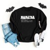 Simply Sage Market Women's Graphic Sweatshirt Halloween Momster Defintion - 3 of 4