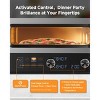 Smart Pizza Oven, with 6 Pre-set Pizza Programs, Dual Independent Temp Control, Includes Pizza Stone & Peel, 120V, 1700W - 3 of 4