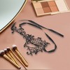 Unique Bargains Lace Half Face Party Mask Black 1 Pc - 4 of 4