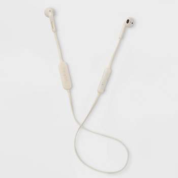 Wireless Bluetooth Flat Earbuds - heyday™ White Ivory