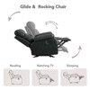 Spruce & Spring Manual Recliner Glider Rocker Chair for Living Room - 2 of 4