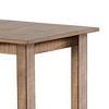 Royal Hampton, Rena Bar Height Dining Table, 48 Inch Pebble Mahogany Wood - 3 of 4