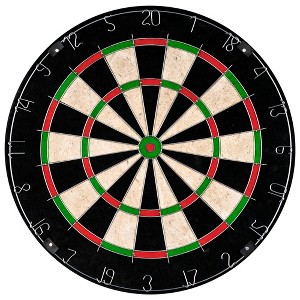 Trademark Poker 18" Tournament-Size Dartboard With Staple-Free Frame - 1 of 4