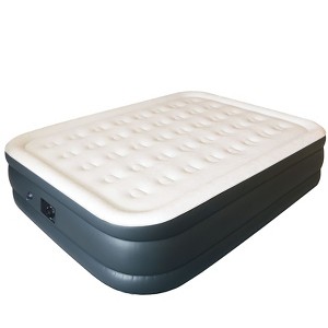 Swtroom Air Mattress Bed 75" x 39" x 20" Twin Built in Pump Inflatable Mattress Blow Up Bed Travel Air Bed Portable Mattress - 1 of 4