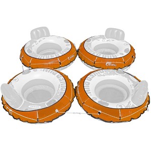 Bradley 4 Pack Heavy Duty River Tube Cover Only; Made in USA; Compatible with Intex River Run & 53" Tubes - 1 of 1