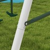 Whisen 5 in 1 Heavy-Duty Kids Swing Set, Versatile Play with Swings, Glider, Climbing Steps, Gft for Kids - Green - 4 of 4