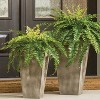 Sullivans Artificial Boston Fern Plant 34"W Green - 3 of 4