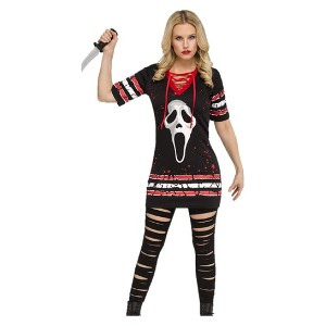 Ghost Face Dress Adult Costume - 1 of 3