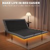 Twin XL Adjustable Bed Frame, Ergonomic Electric Bed Base with Wireless Remote and 2 USB Ports - 2 of 4