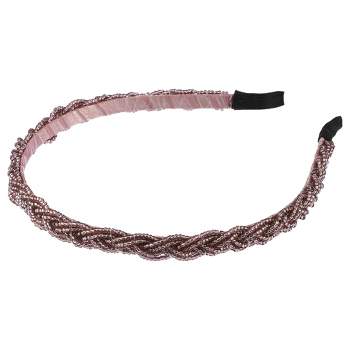 Unique Bargains Women's Hair Accessories Interlocking Ponytail Banana Clip  Purple Pink Black Brown : Target