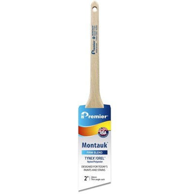 Premier Montauk 2 in. Firm Thin Angle Sash Paint Brush (Case of 6)