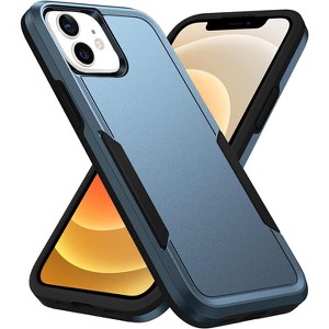 Entronix Case Compatible with iPhone 12/12 Pro - Soft-Touch Dual-Layer Sleek Cover - 1 of 4