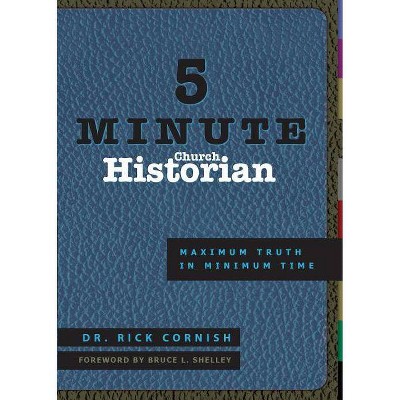 5 Minute Church Historian - by  Rick Cornish (Paperback)