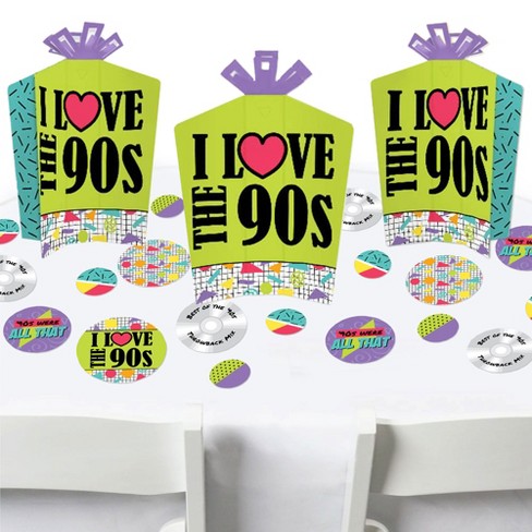 Big Dot Of Happiness 90\'s Throwback - 1990s Party Decor And ...