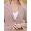 Hobemty Women Formal Office Blazer and Skirt Set Business Work Suit 2PCS - 4 of 4