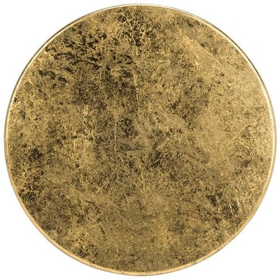 Lorna Black and Gold Hairpin Leg Bar Stool