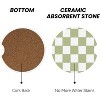 TruAIR Ceramic Car Cup Coasters (2-Pack) - 3 of 4