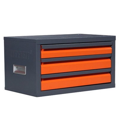 Drill Bit Dispenser Cabinet, 3-Drawer Drill Bit Dispenser With Labels, Widened Handles, Ball-bearing Design Rust-proof Drill Bit Organizer Case