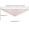 INSPIRE CHIC Lace Mantilla Tulle Triangle Head Covering Church Veil Scarves 1Pc - 3 of 4