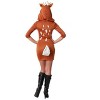 HalloweenCostumes.com 4X  Women  Plus Size Deer Costume, White/Brown - 3 of 4