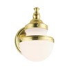 Livex Lighting Oldwick 1 - Light Wall Light in  Polished Brass - 2 of 2