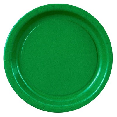 48ct Green Dessert Plate